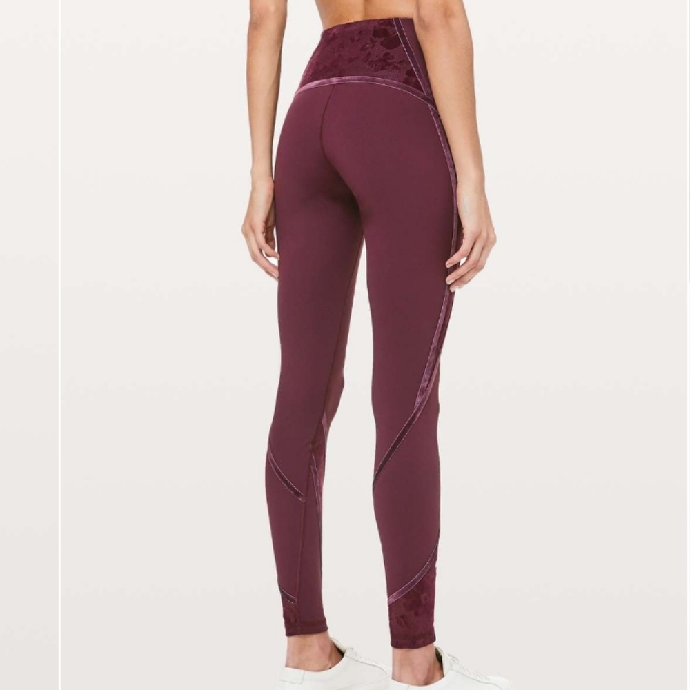 🍋NWT Lululemon Wunder Under High-Rise Tight* Flocked 28" - Picture 2 of 13
